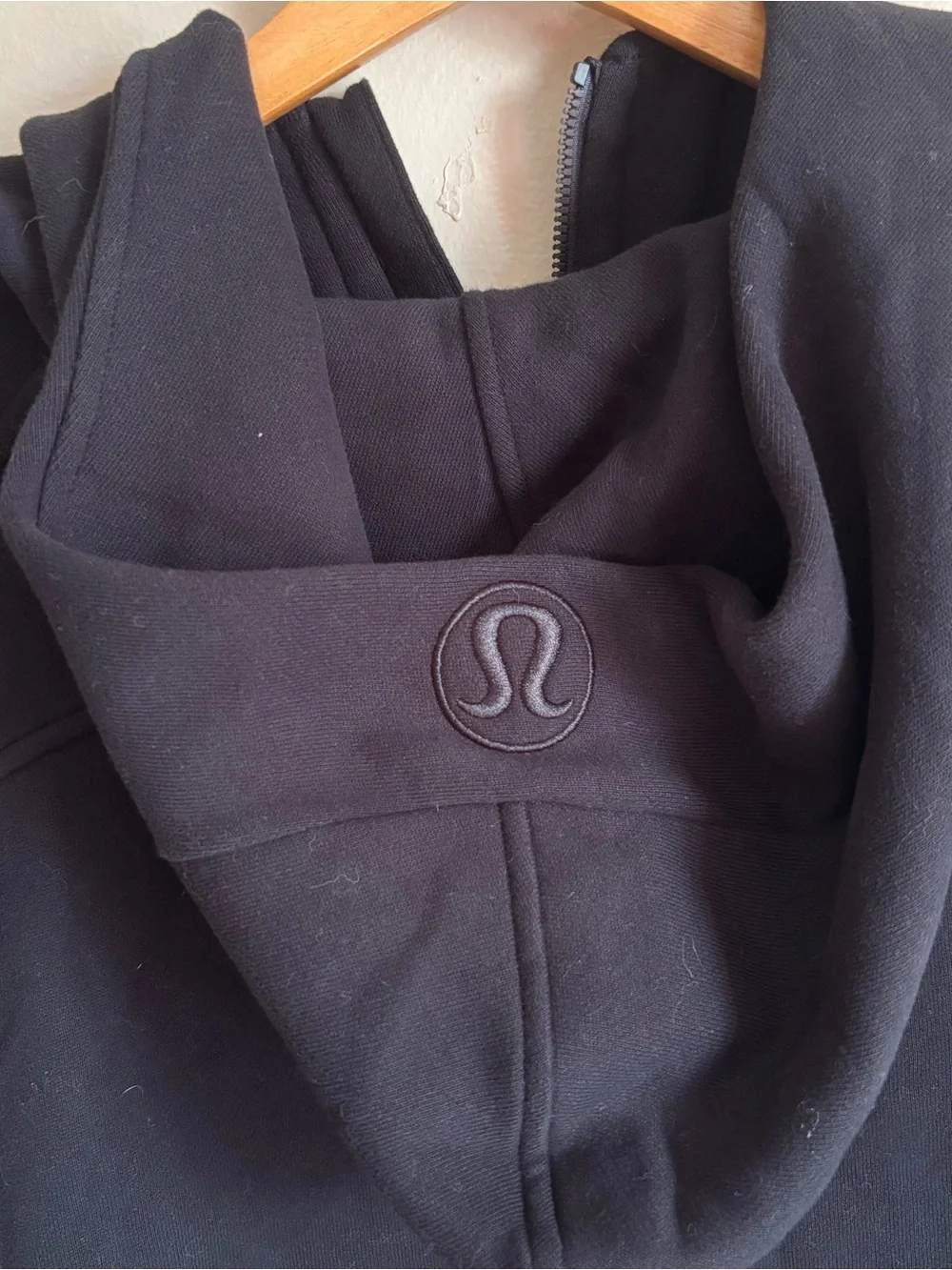 Lululemon Scuba Oversized Half Zip Hoodie M/L Rev Volleyball Academy
